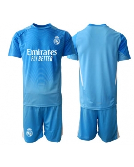 Real Madrid Portiere Maglia Gara Casa Repliche 2025-26 Bambino Maniche Corte